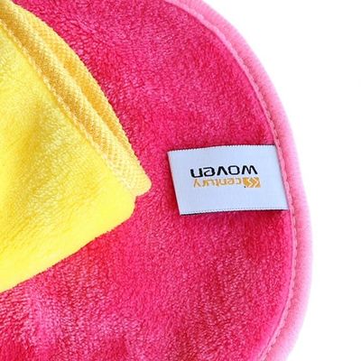 Washable Makeup Eraser Cloth Microfiber Custom Logo 18x40cm