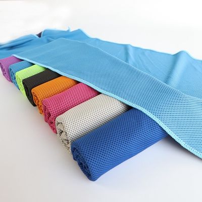Printed Cooling Athletic Microfibre Sports Towel 30x100cm For Gym Yoga