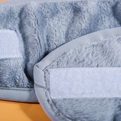 Carol Fleece Designer Velcro Face Cleansing Headband For Bath Shower